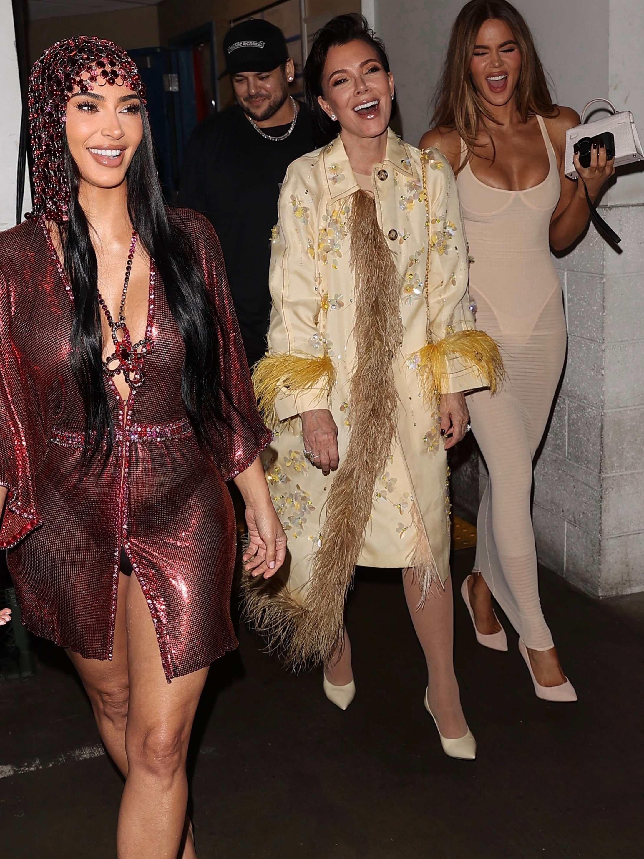Rob Kardashian makes rare public appearance as family celebrates Kim Kardashian's 46th birthday
